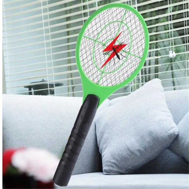 

Mosquito Swatter Killer Electric Tennis Bat Handheld Racket Insect Fly Bug Wasp