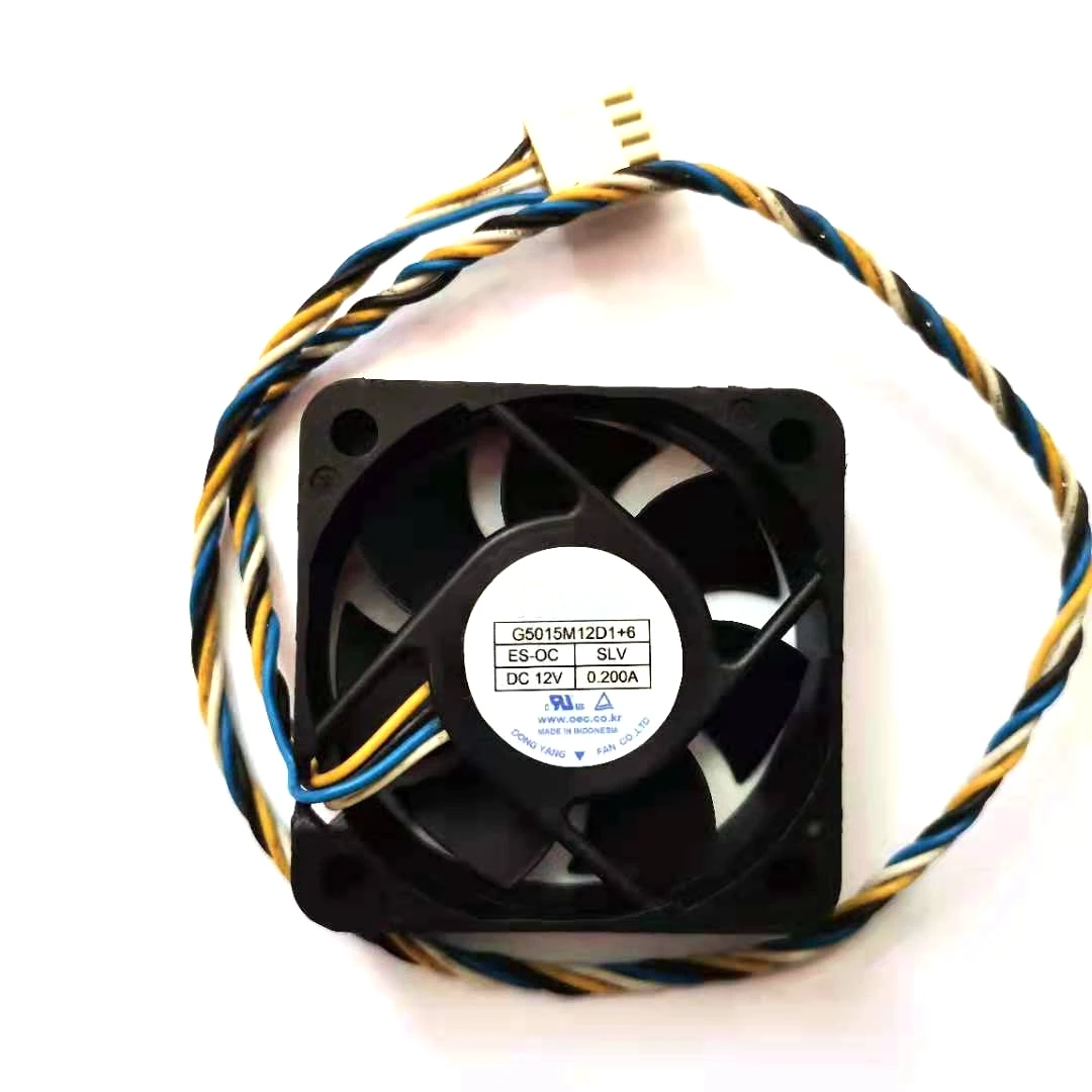 G5015M12D1+6  0.2A 12V 50*50*15mm 4pin PWM Car Audio Cooling Fan