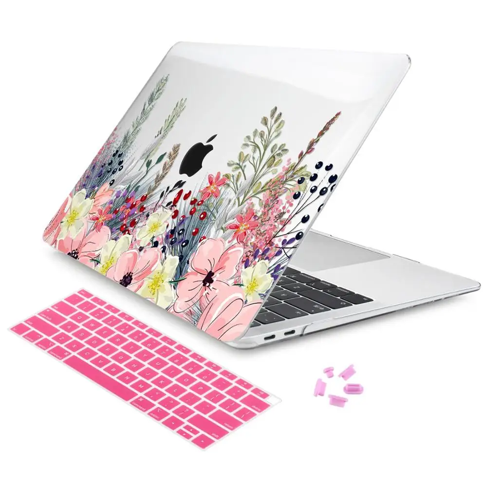 Мраморный чехол для Macbook Air Pro retina 12 13 15 16 Touch bar A1932 a2141сумка для ноутбука Macbook Air 11 13 A1466 чехол - Цвет: X124