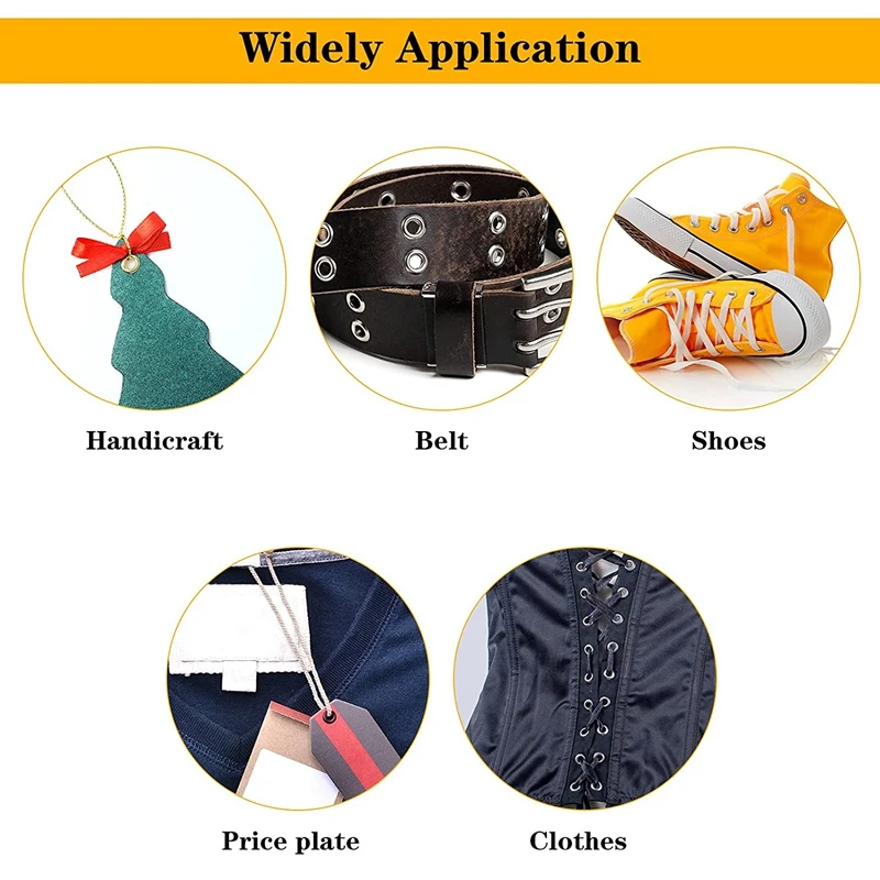 3/16 Inch Grommet Eyelet Plier Set Eyelet Hole Punch Pliers Grommet Hand Press Plier with 200 Pieces of Grommets Eyelets