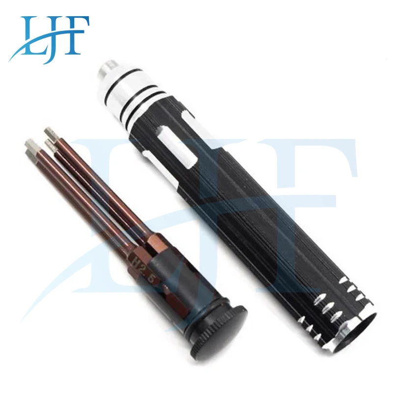 

LJF 4 In 1 Hexagon Head Screw Driver High Quality Hex ScrewDriver Tools Set Kit H1.5 H2.0 H2.5 H3.0 For RC Helicopter Car Tools