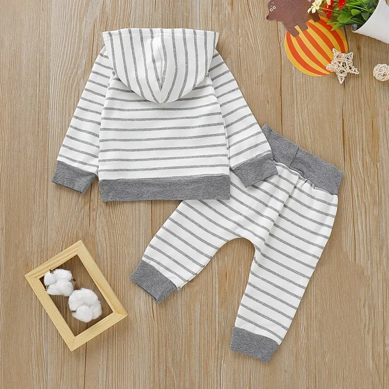 Новинка осенняя одежда для маленьких мальчиков и девочек от 0 до 24 месяцев