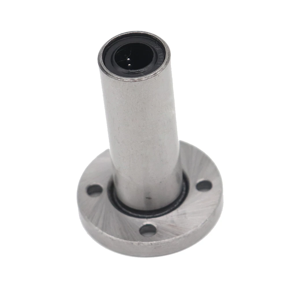 4 шт. 8 мм LMF8LUU длинное круглое Фланцевое соединение линейный подшипник