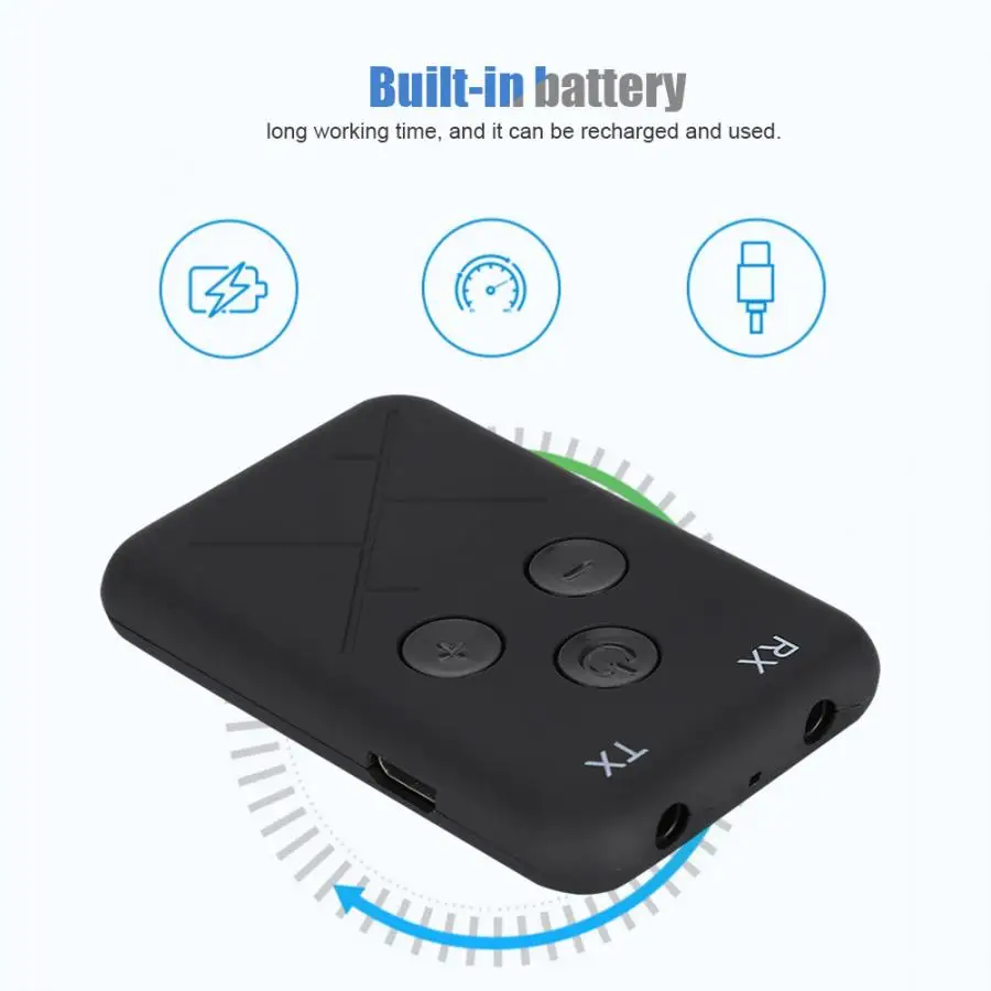 RXTX10 беспроводной Bluetooth аудио регулятор громкости встроенный аккумулятор