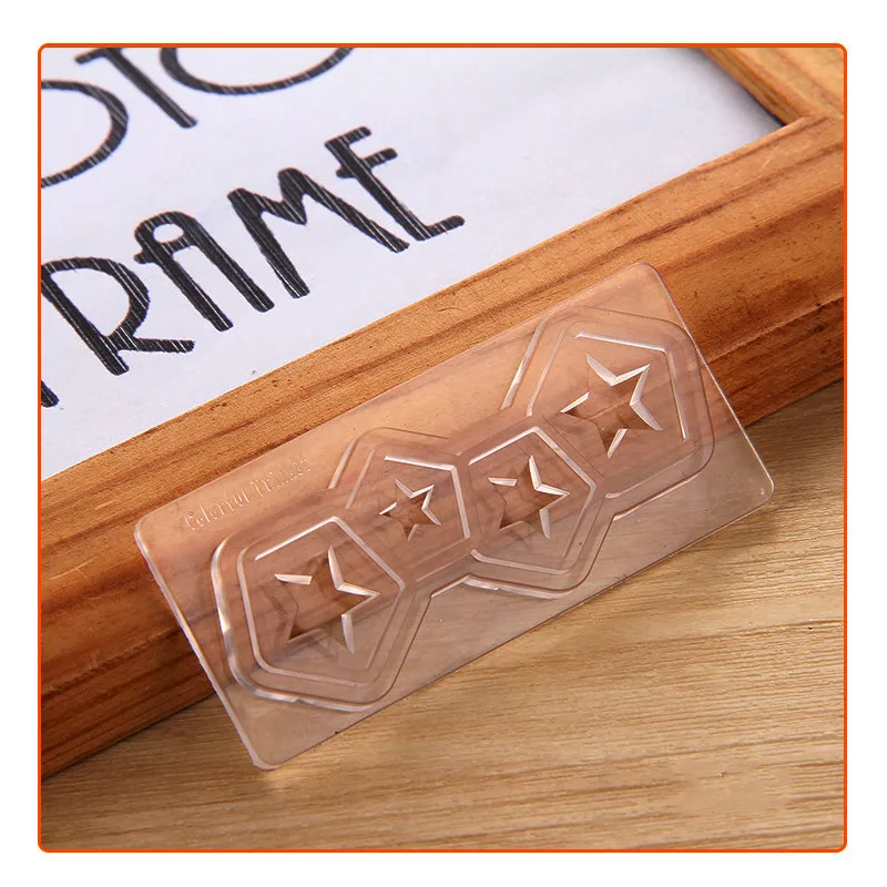 Новый Маникюрный шаблон для гравировки силиконовый маникюрный набор толстых 3D