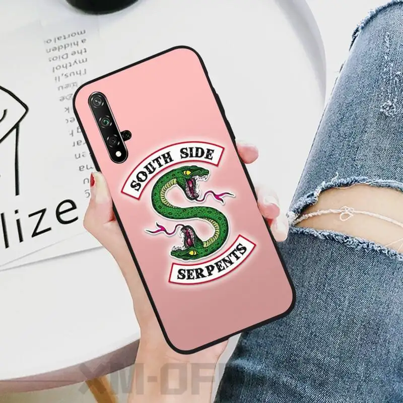 Чехол для телефона HaNismt раскрашенный вручную Американский ТВ ривердейл Honor 20 20lite