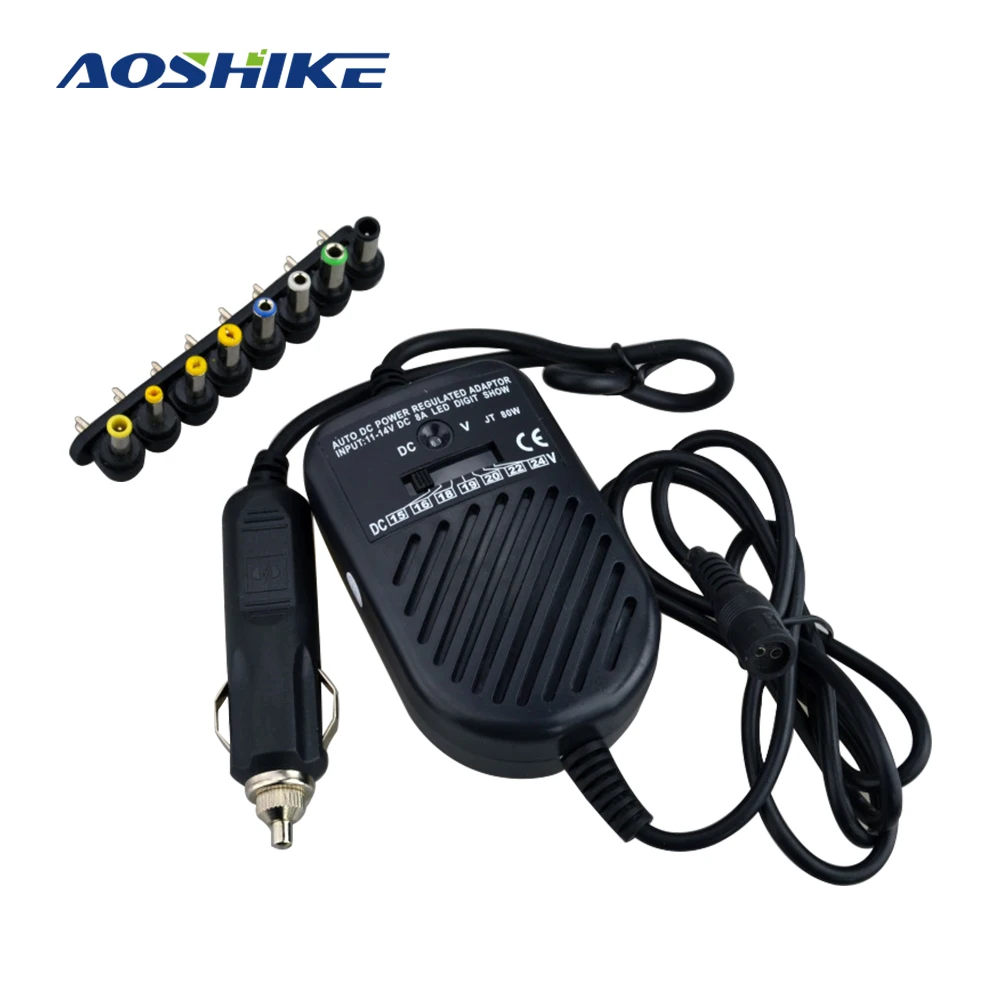 AOSHIKE 80 Вт автомобильный ноутбук многофункциональный компьютер зарядка быстрое