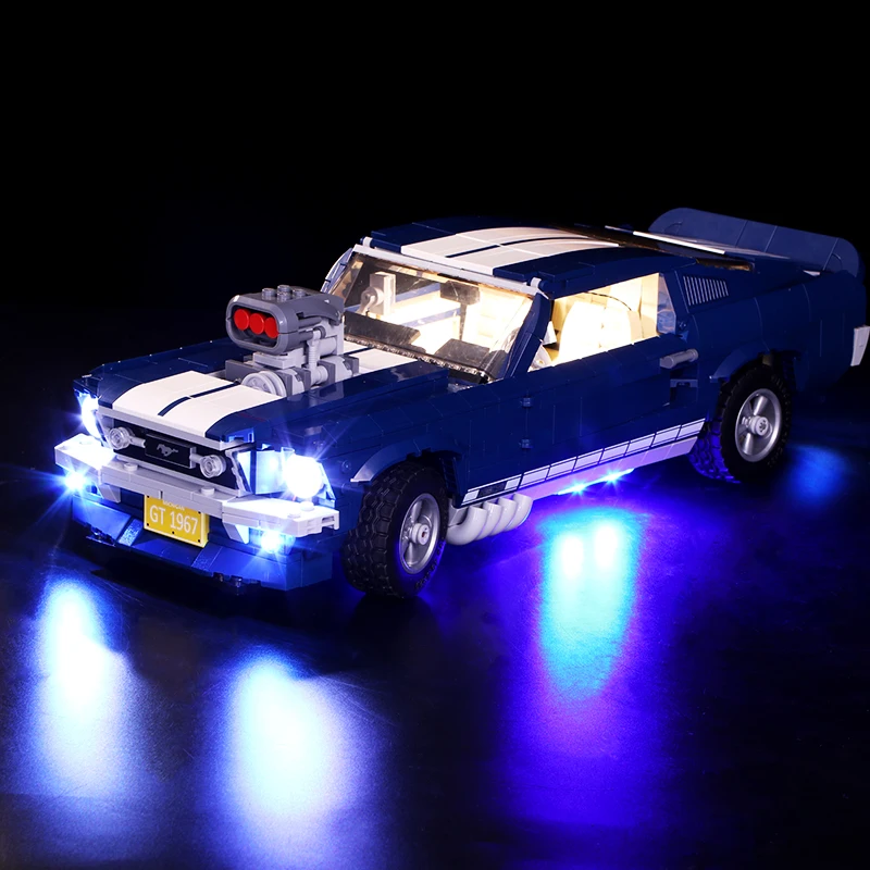 

Led Light kit for 10265 CREATOR Mustang Compatible with 21047 Building Blocks (not include car bricks set)