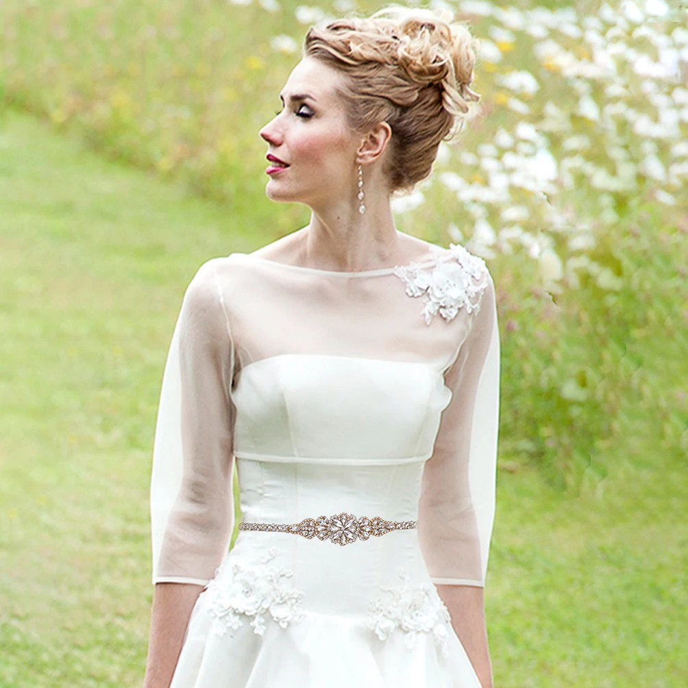 

Модные свадебные пояса для невесты женские туфли-лодочки на высоком каблуке ручной работы с жемчугом и цветами, с аппликацией в виде украшения платье Талия Печать Леди Вечерние платья с поясом