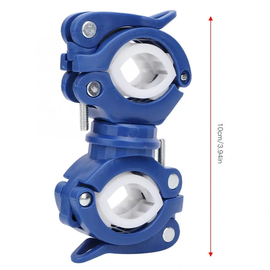 Вращающийся на 360D прочный уличный велосипедный светильник фонарь кронштейн