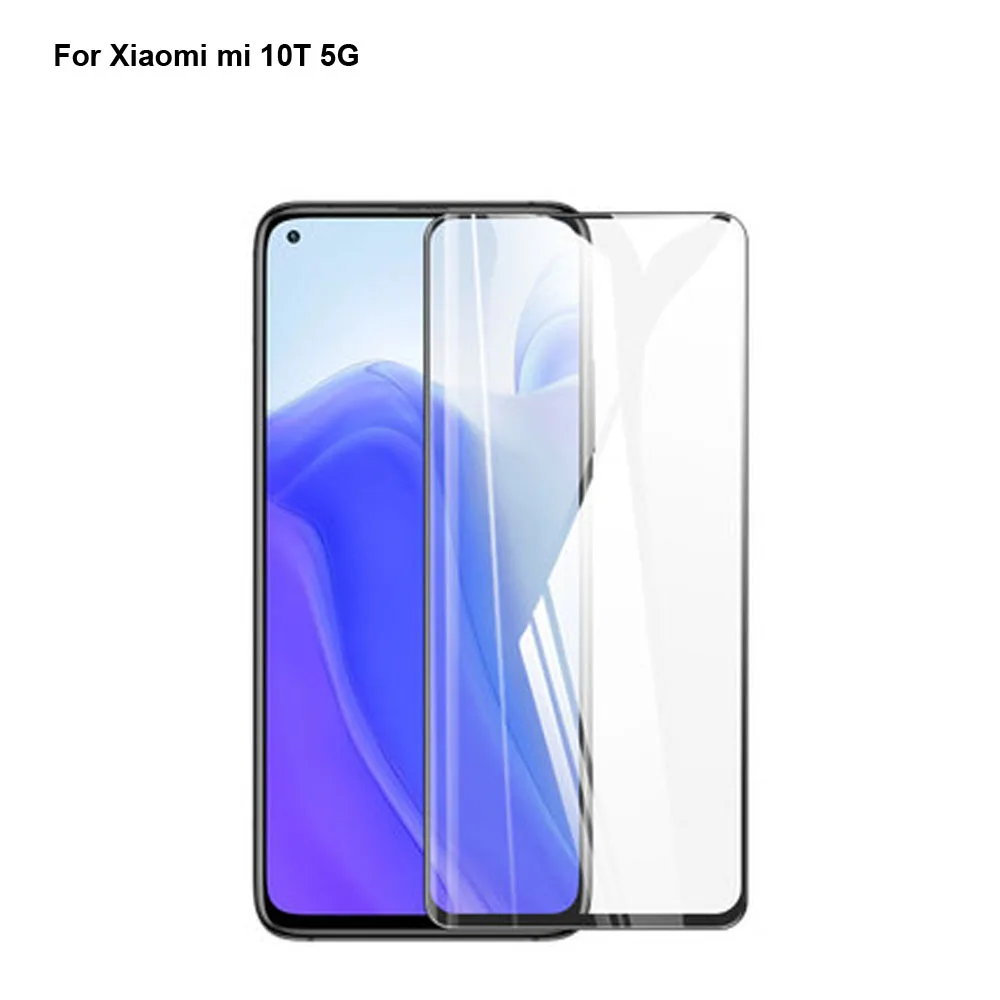 

2PCs Ultra-Thin screen protector Tempered Glass For Xiaomi mi 10T Pro Full Screen protective Mi10T Lite Film Xiao mi10 T