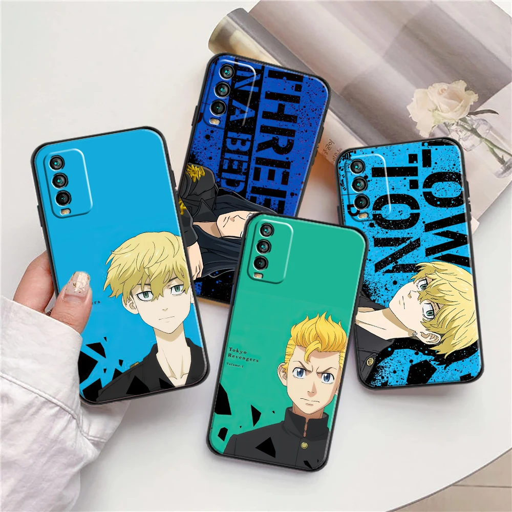 

Tokyo Revengers Phone Case For Xiaomi Redmi 9T 9 9i 9AT 9A 9C 10S Note 9 10 Pro MAX 5G Soft TPU Funda Hot Anime Cases Back Cover