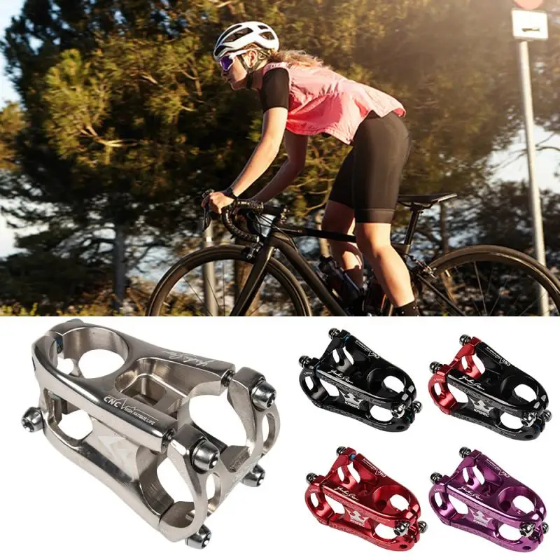

KRSEC CNC Bicycle Stem Mountain Road Bike Stem Ultralight Stem 31.8*50mm Handlebar Stem Aluminum Short Stem bike parts