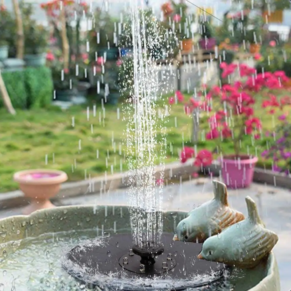 

Solar Fountain Store Electricity With 6 Lamp Beads Sp13d Solatec Solar Fountain