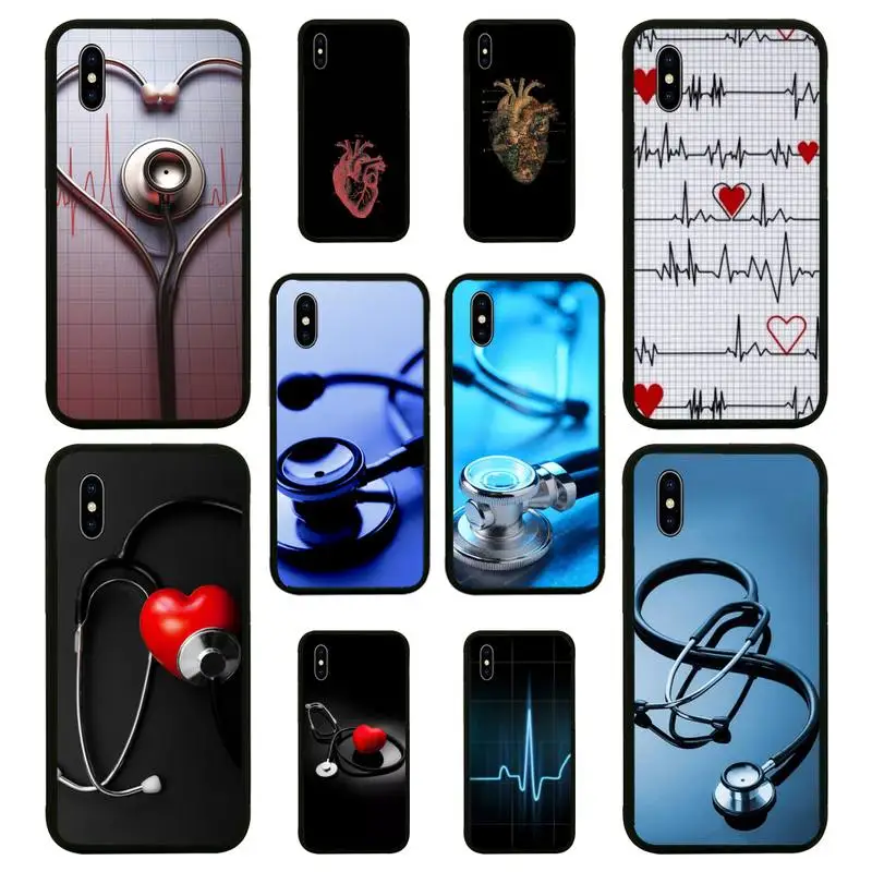 Новинка чехол для телефона медсестра медицинская медицина здоровье сердце iphone 7 8