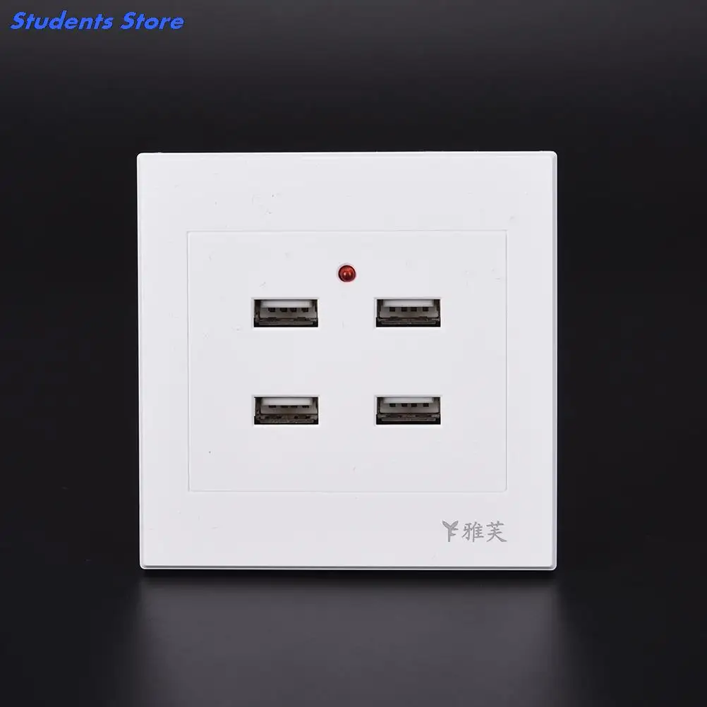 Новинка 2/3/4 порта постоянного тока USB 5 в 3 1 А электрическое настенное зарядное