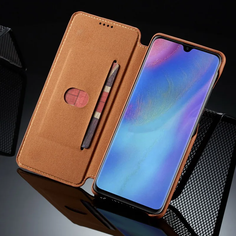 YISHANGOU роскошный Магнитный Флип-кошелек чехол для телефона huawei P30 Pro P20 Lite NOVA 3E 4E из искусственной кожи с подставкой и отделениями для карт тонкий Чехол