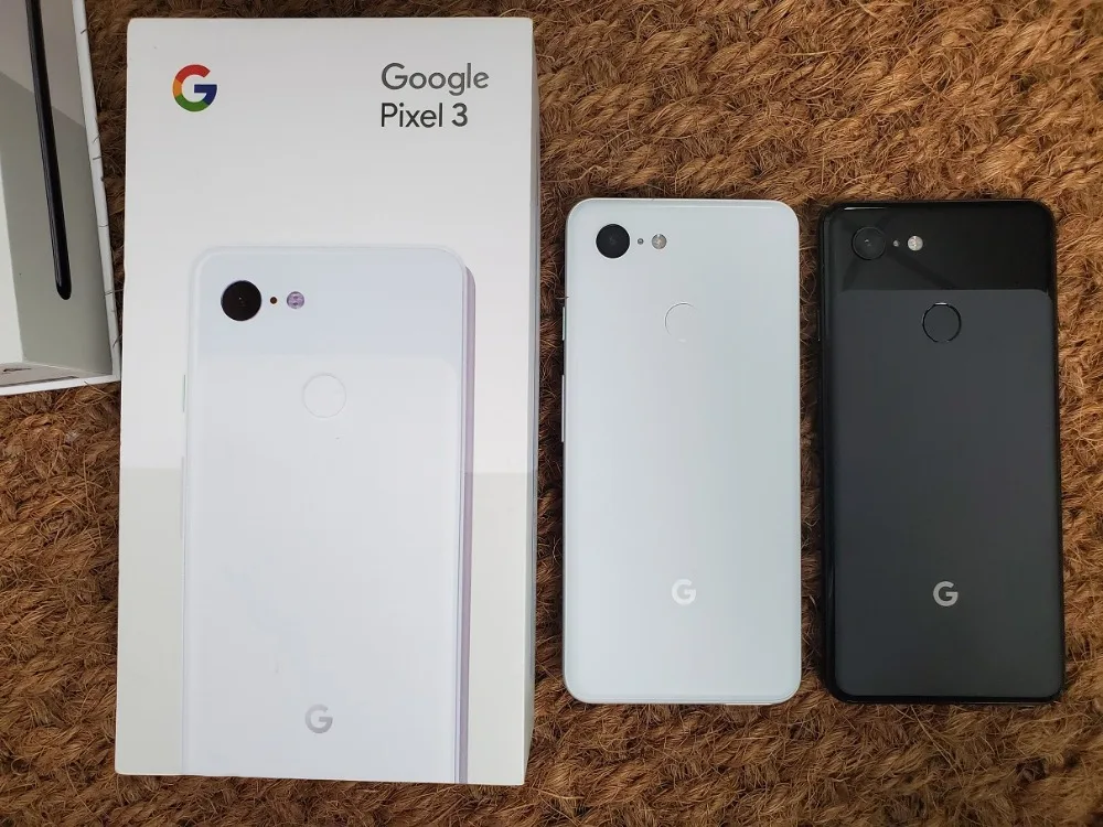 Мобильный телефон Google Pixel 3 Snapdragon 845 Android 9,0 5," FHD 2160x1080 4 Гб ram 128 ГБ rom 12.2мп Fingrprint NFC Qi