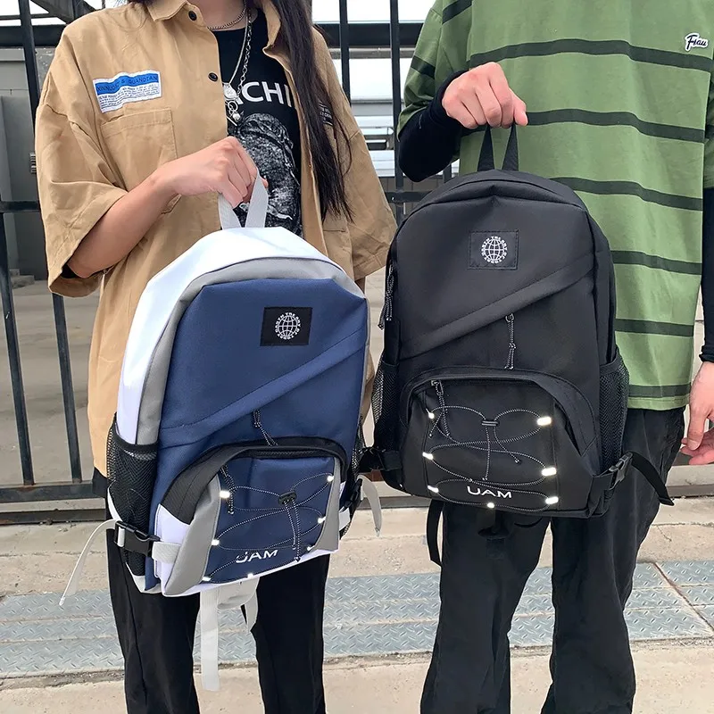 New women's bag 2019 high quality nylon cloth waterproof backpack lovers travel casual fashion large capacity student b | Багаж и