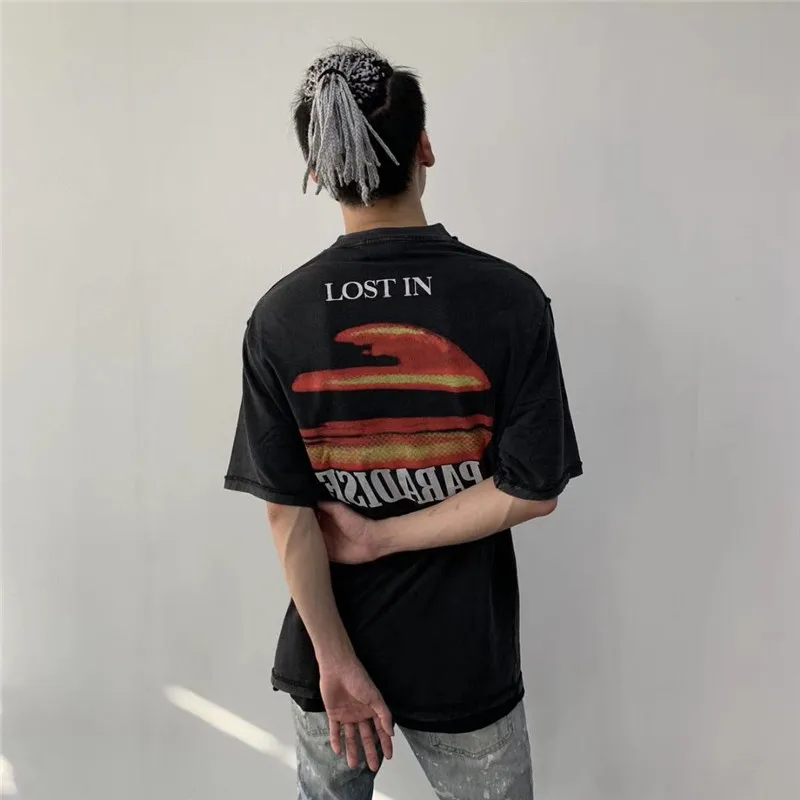 Винтажная Футболка Askyurself‎ для мужчин и женщин Высококачественная футболка в