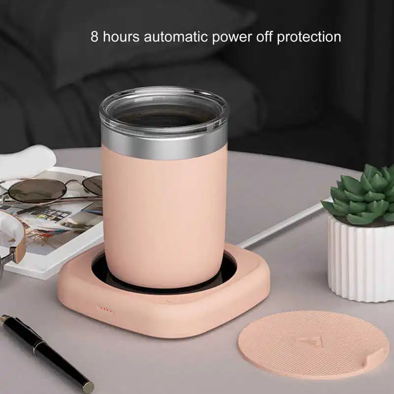 

Электрическая термостатическая кружка с автоматическим отключением, Настольная чашка, нагреватель для кофе, молока