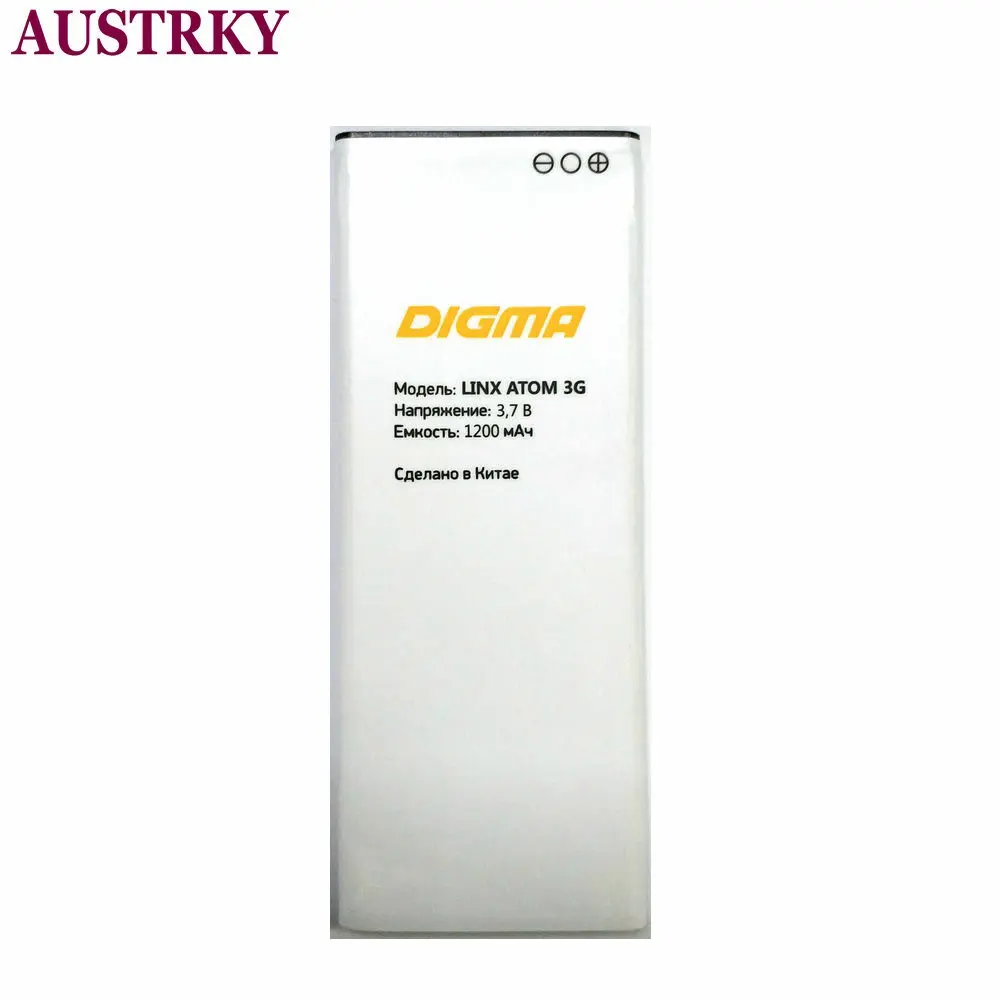 Новый аккумулятор LINX ATOM 3G для аккумулятора Digma мобильный телефон + код