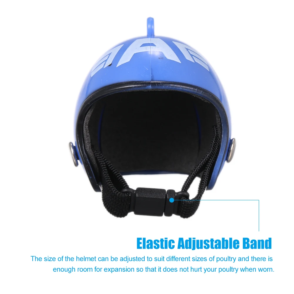 Забавный защитный шлем для курицы маленькая жесткая шапка питомца в форме птицы