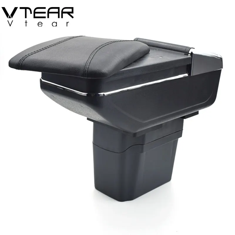 Vtear для Chevrolet Cruze 2011, аксессуары, подлокотник, кожаный подлокотник, usb ящик для хранения, автомобильный стиль, украшение автомобиля, интерьер шевроле круз