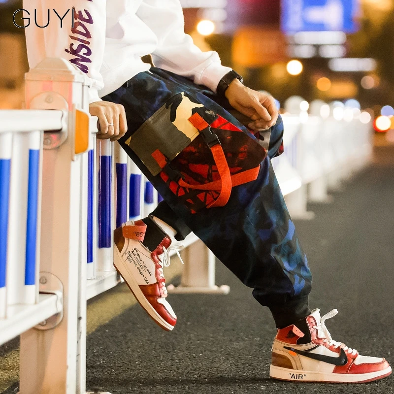 Брюки карго мужские камуфляжные повседневные Джоггеры в стиле хип хоп хлопковые