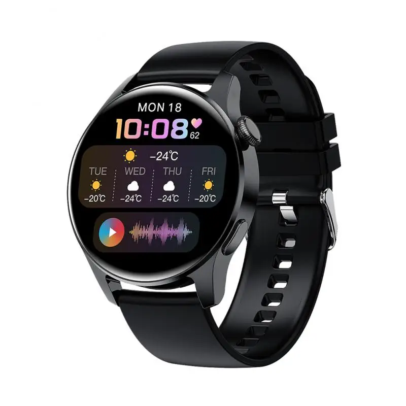 

New Smart Watch Men Touch Screen Sport Fitness Watch Sleep Heart Rate Bluetooth Call Remote Camera Smartwatch For Android iOS