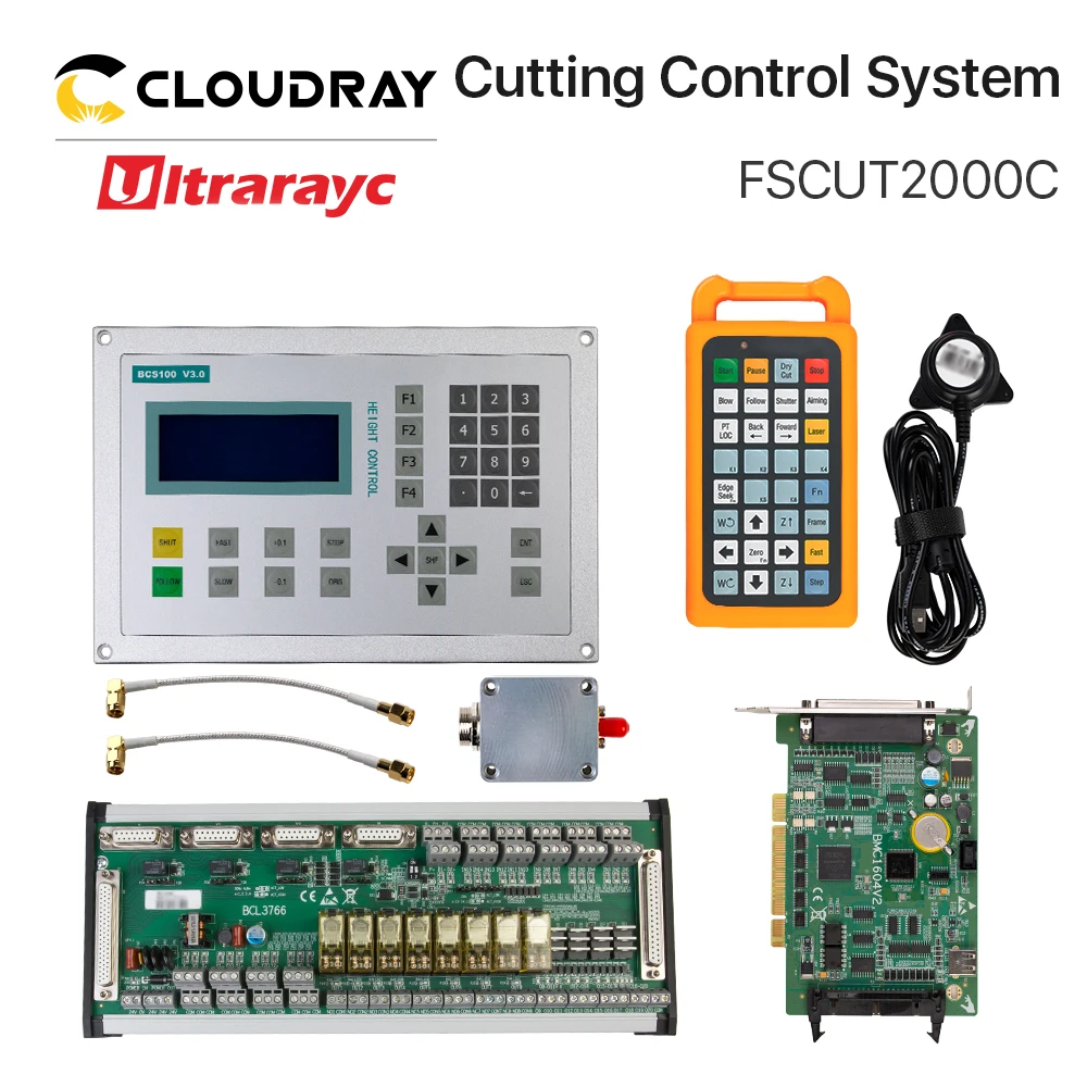 Ультракомпактная система резки волокна Bochu FSCUT2000C Cypcut BCS100 BMC1604 FSCUT2000 для лазерного