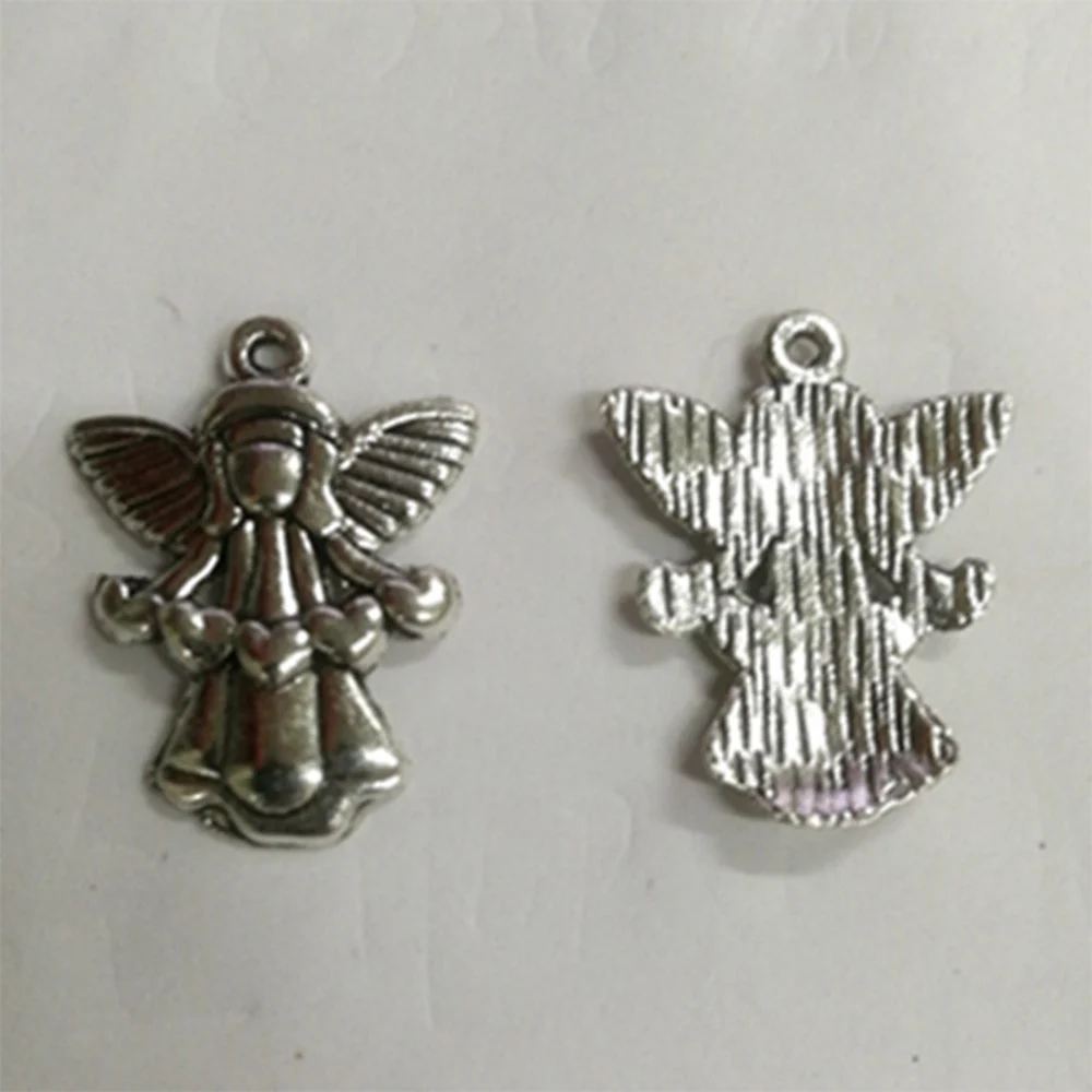 

Charm For Making Jewelry Pendants Angels Charms 17x22mm 10pcs
