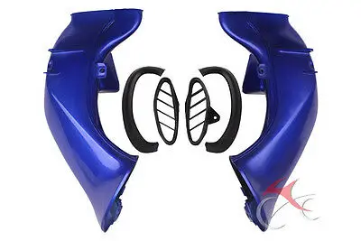 Мотоцикл Ram воздухозаборник труба для YAMAHA YZF 1000 R1 YZF-R1 YZFR1 2004 2005 2006 левый правый черный/серебристый/красный/синий