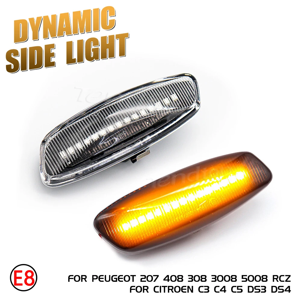 

Поворотный ретранслятор для Citroen C4 Picasso C3 C5 DS4 Peugeot 308 207 3008 5008 Citroen