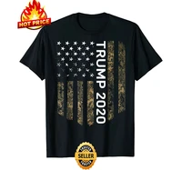 men t shirt patriotic american flag camo trump 2020 republican election shirt