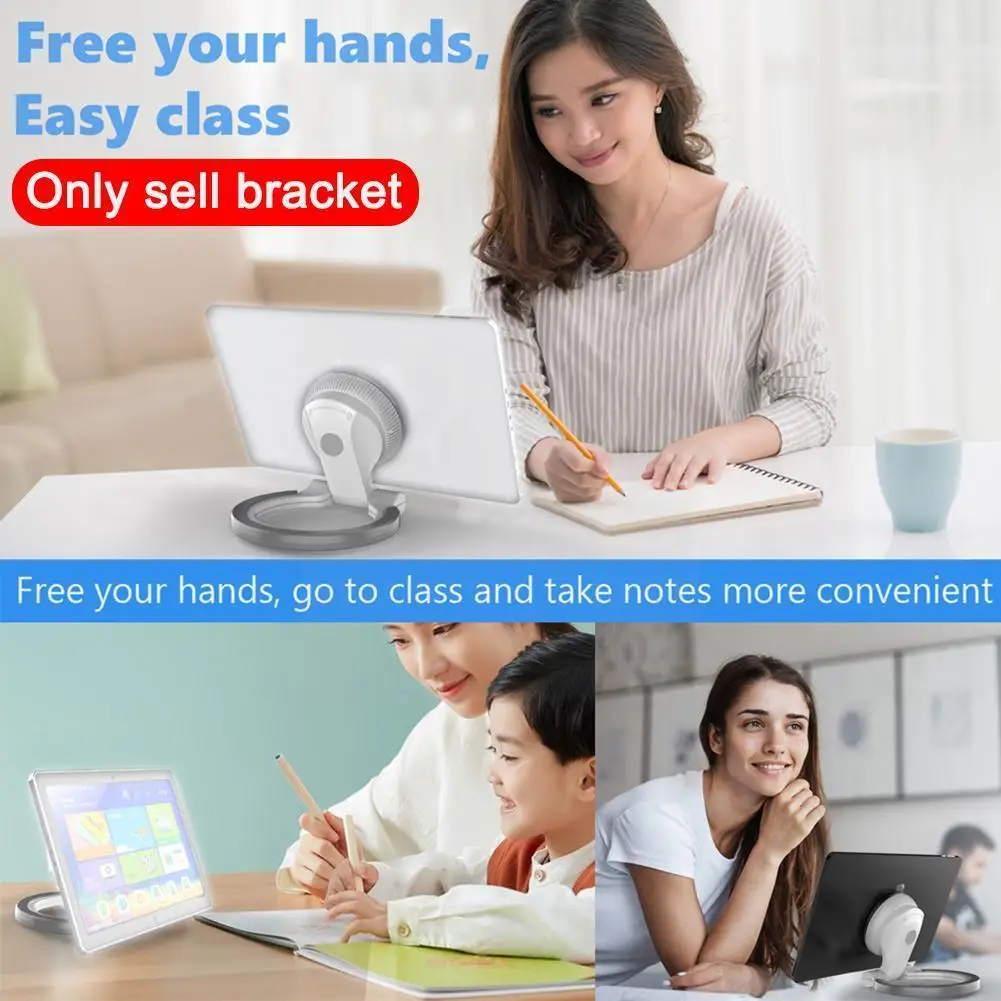 

Nano Adsorption Tablet Ring Holder Multi-function Free Stand Wall Kitchen For iPhone Mount Phone Bracket Rotation Huawei F7M9