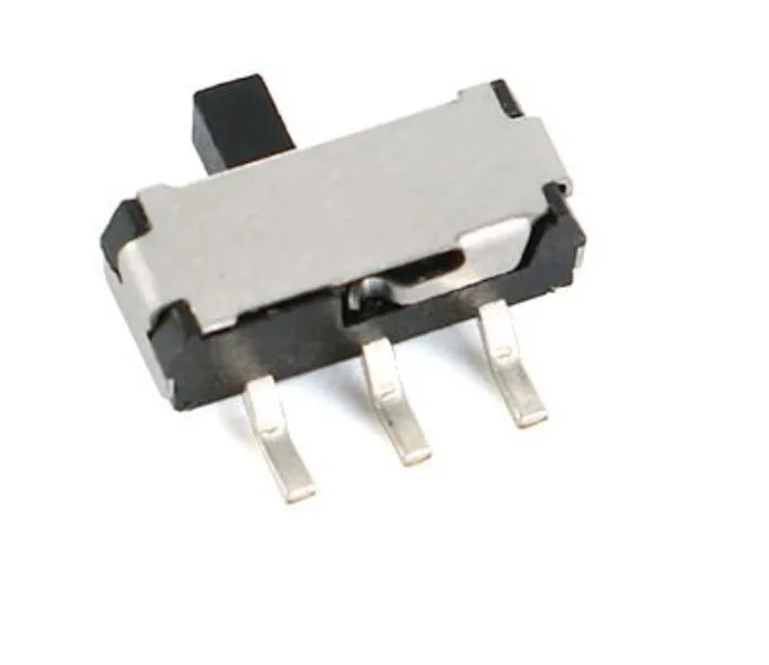 10pcs Mini toggle switch handle 2mm high 3 feet 2 gear side | Обустройство дома
