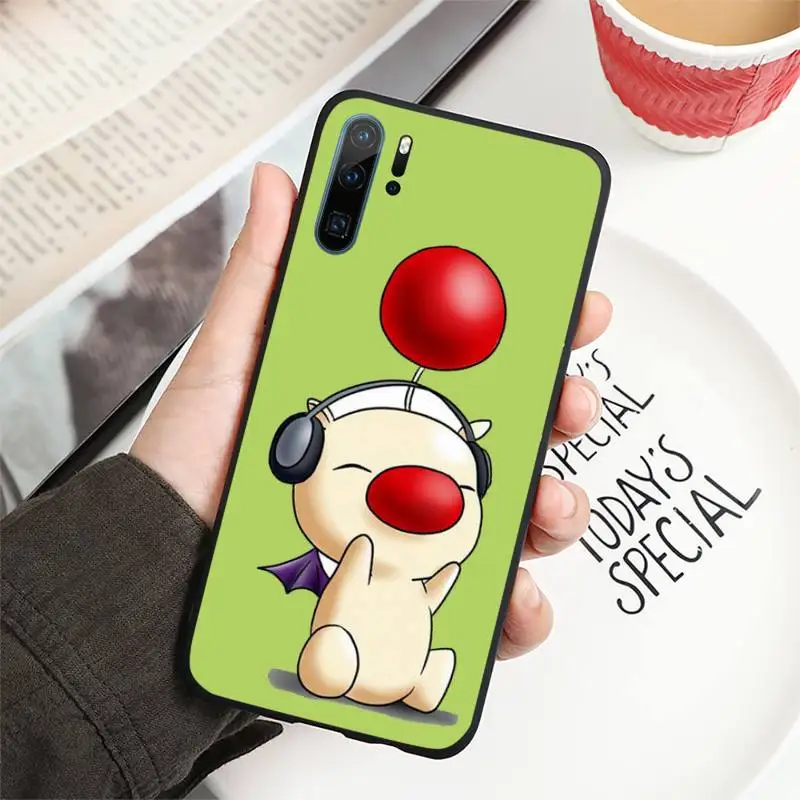 

Final Fantasy Moogle Phone Case For Huawei P40 P20 P30 lite Pro P Smart 2019 Mate 40 20 10 Lite Pro Nova 5t