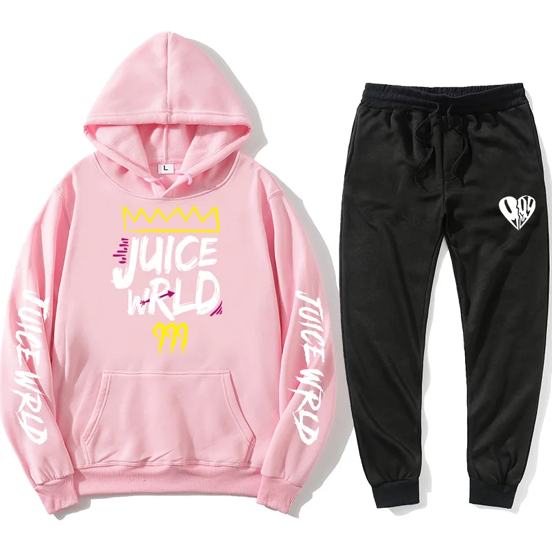 

2021 juice wrld Hoodie men's and women's Sweatshirt autumn and winter Hoodie Harajuku hip hop casual Hoodie high quality wool Pu