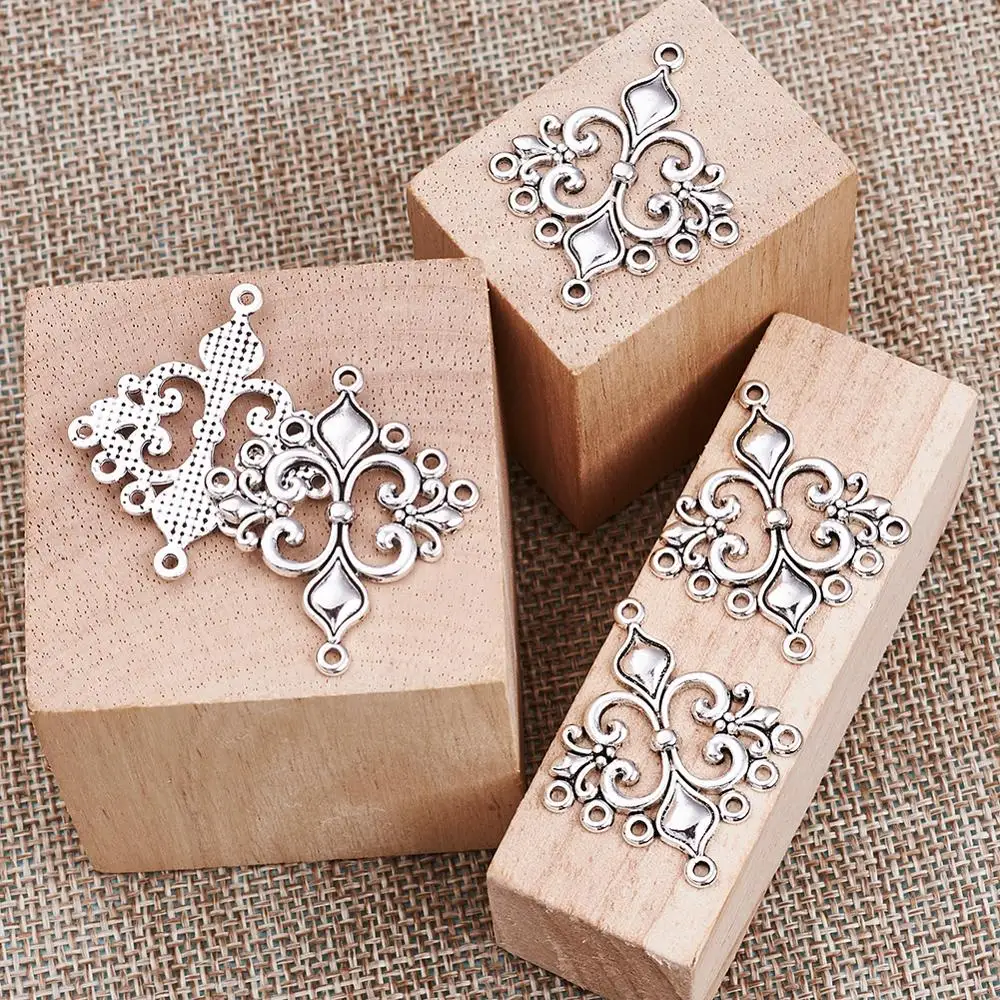 Pandahall 200 шт висячие серьги соединитель люстра компонент Ссылка Шарм для изготовления ювелирных изделий DIY