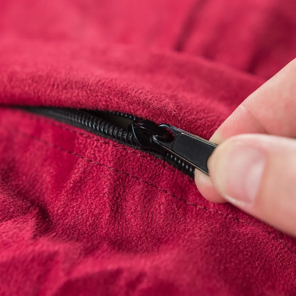 

Comfortable Lazy Chairs without Filler Seat Bean Bag Pouf Puff suede Bean bags chair for Adult