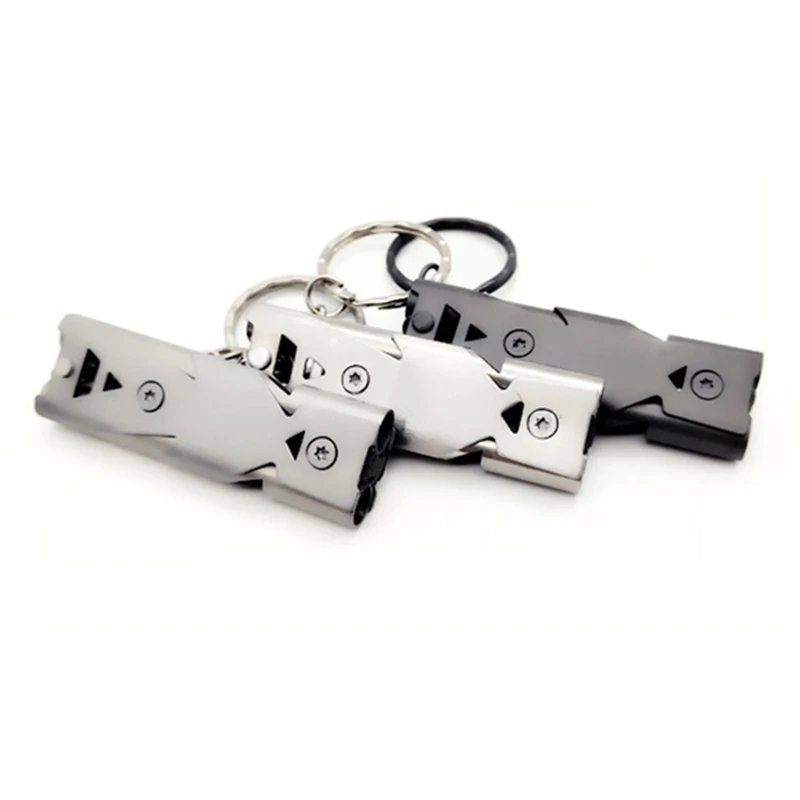 Алюминиевый высокочастотный свисток для выживания в экстренных ситуациях