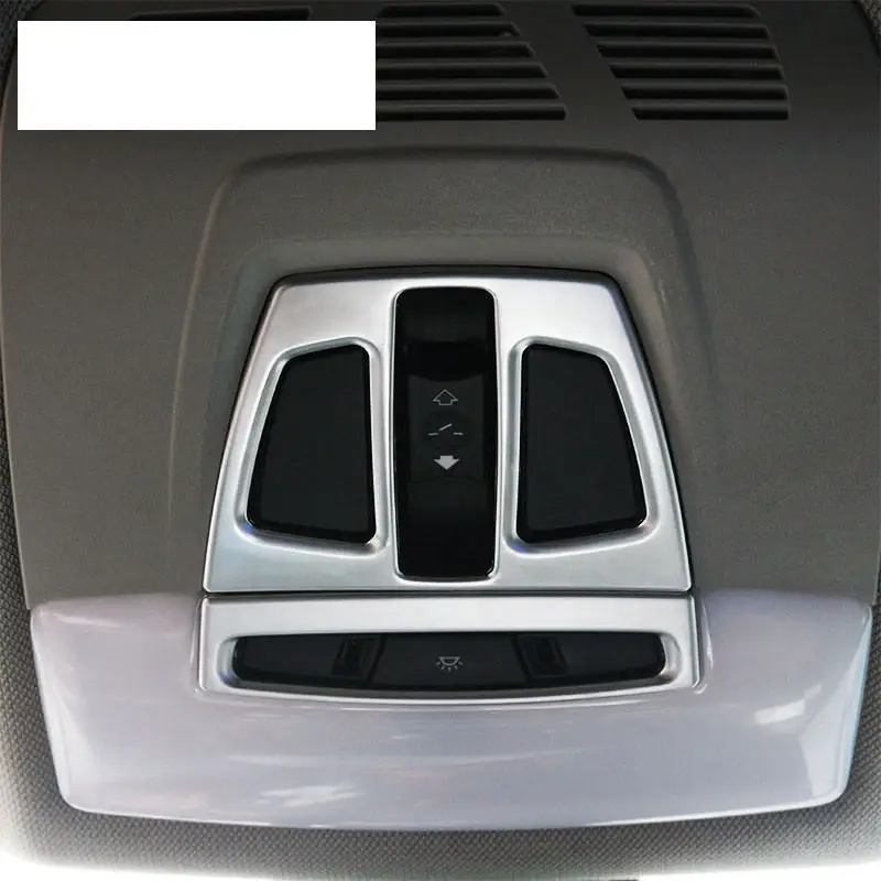 

1set=2pcs Front Reading Light Cover Trim for BMW X1 F48 2017 X5 X6 F15 F16 3 Series F30