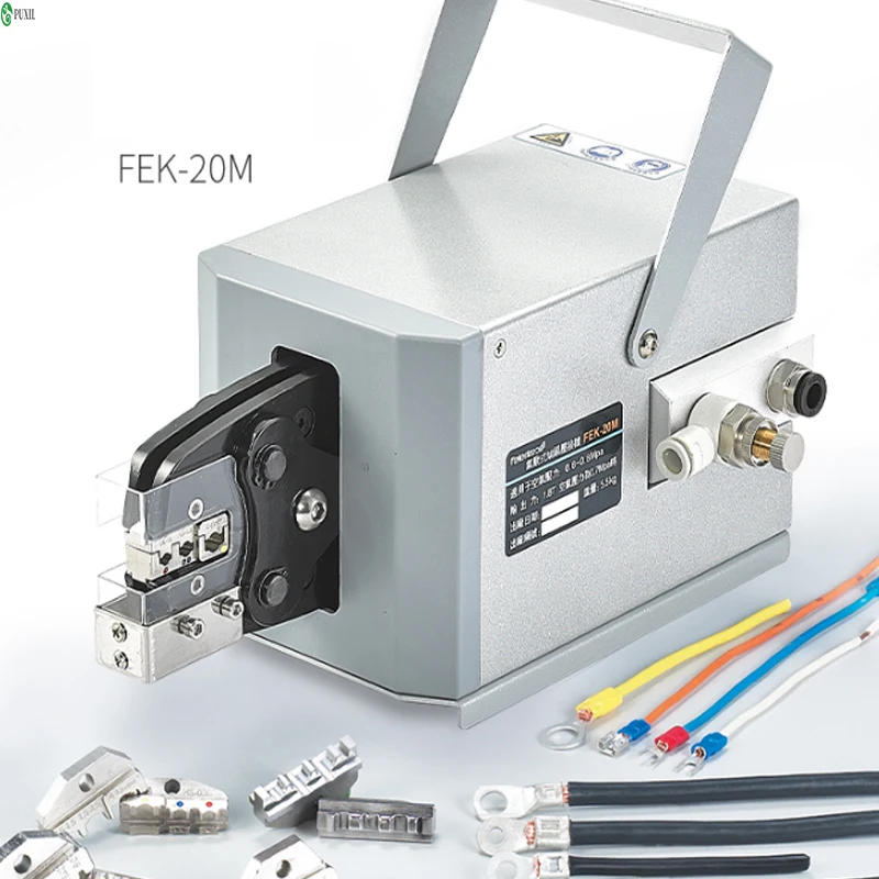 

Pneumatic terminal crimping machine Heavy-duty crimping tool crimping wire terminal machine various tubular rectangular shapes