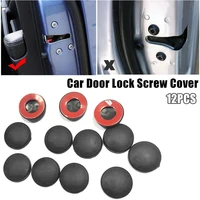 12pcs universal screw protection car door screw cap protector anti rust waterproof screw cover protection door lock