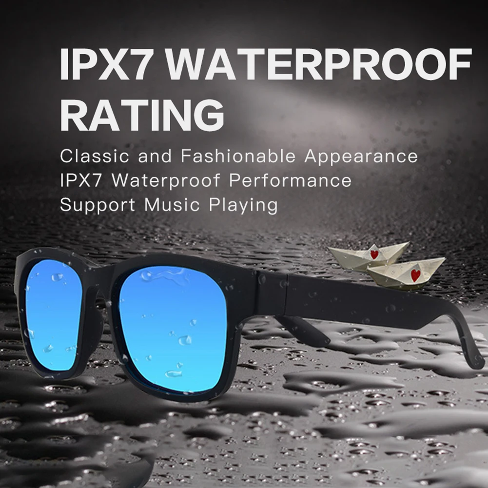 Новейшие Bluetooth умные спортивные наушники с костной проводимостью солнцезащитные