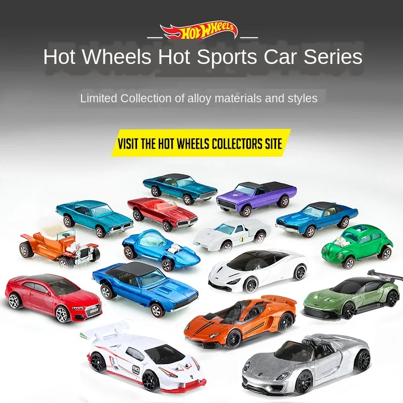 1-10 шт./кор. Хот Вилс Diecast металлические мини Модель Brinquedos Hotwheels игрушечный