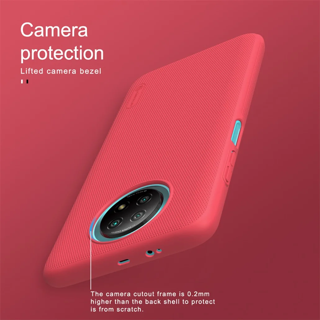 Защитный чехол Nillkin для Xiaomi Redmi Note 9T 5G матовый из поликарбоната | Мобильные