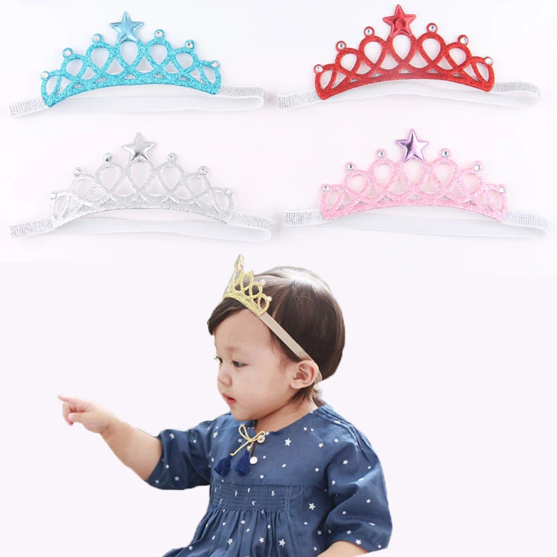 BalleenShiny Baby Rose Flower Crown Headband Colorful Lovely Children Kids Birthday Gift Hair Band Photo Prop Accessories | Детская