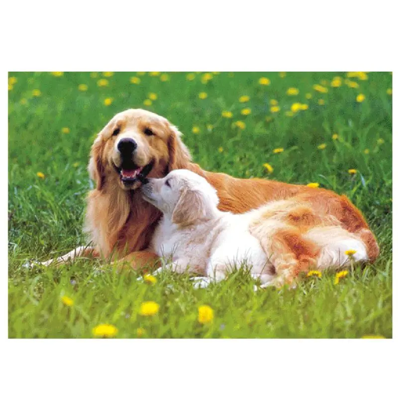 

1000pcs Lovely Dog Pattern Puzzles Adults Kids Children Jigsaw Puzzle Educational Games Gifts Toys